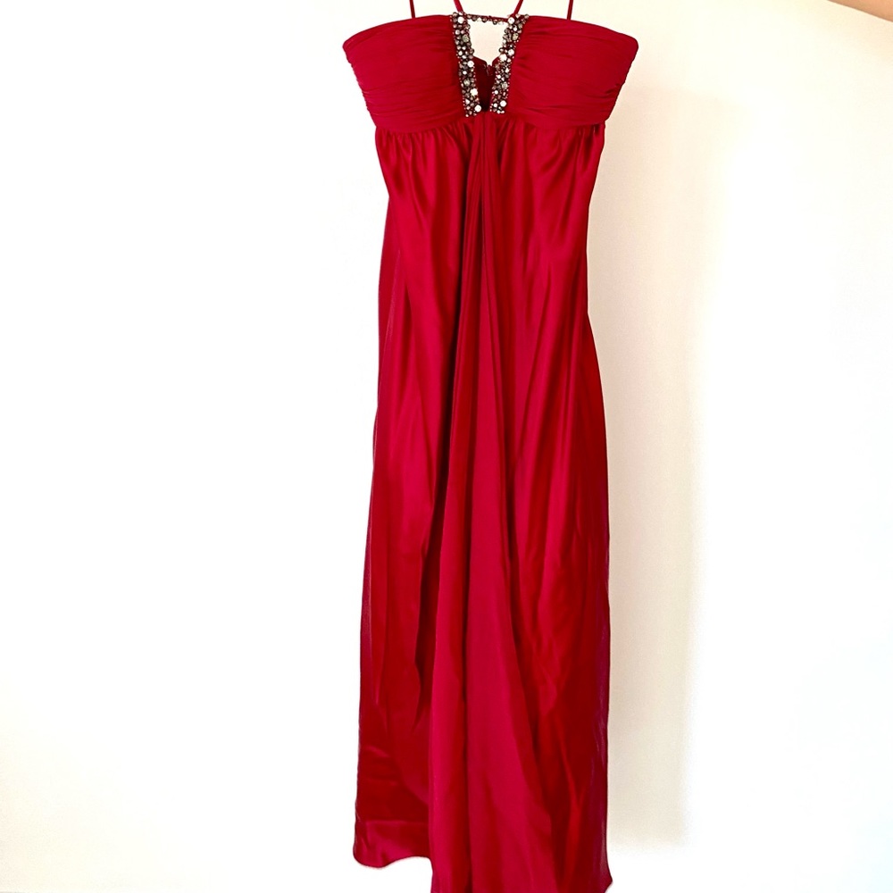 Beautiful Marc Bouwer Prom Red Dress